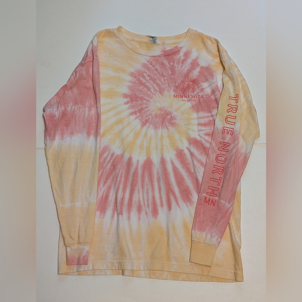 True North Minnesota Lake Country Tie-Dye Long Sleeve Shirt